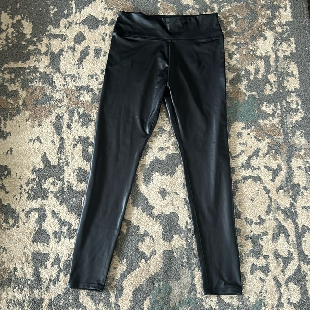 Brand new fake leather leggings
